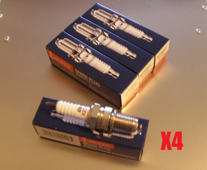 DENSO spark plugs x 4 for KAWASAKI ZX6-R ZX7-R & ZZR600 | eBay