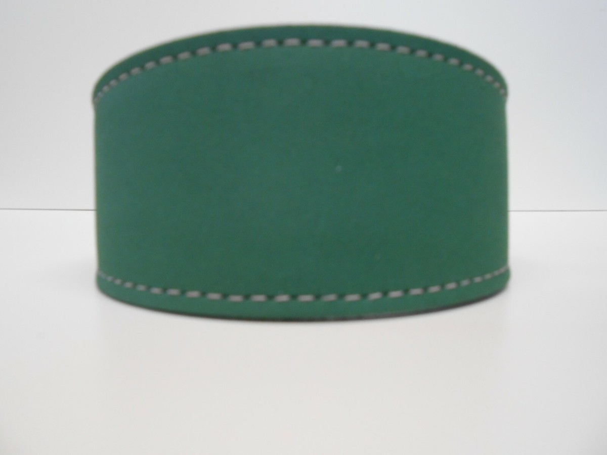 FAVPET Luxe hondenhalsband van zacht leer met QR-etiket voor windhonden