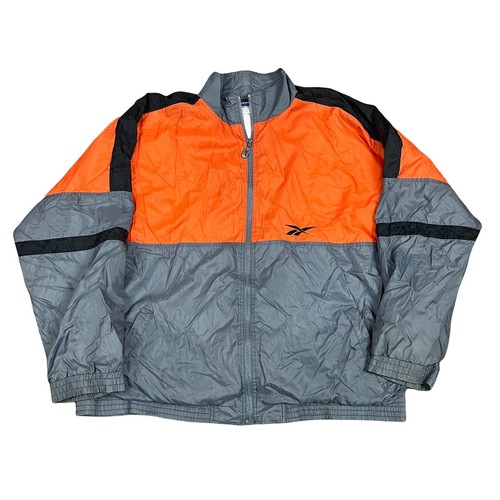 reebok orange jacket