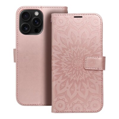 FÜR OPPO RENO 14F 5G - MUSTER BOOK Schutz Hülle Etui Handy Tasche MANDALA ROSA