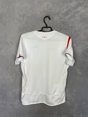 Maillot Football Angleterre Domicile 2005-2007 – Blanc Umbro – Femme Taille 12