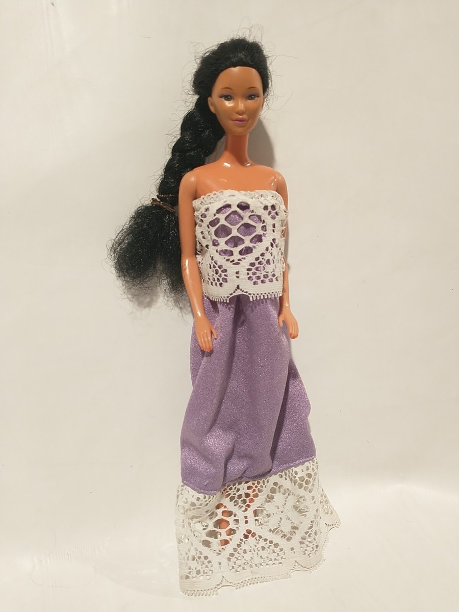 Rare Vintage Mattel 1966 Body, 1980 Head Barbie DOLL Malaysia 12