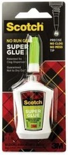 Scotch Ad125 Super Glue Gel, Precision Applicator, 0.14 Oz