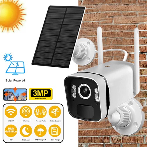 4K/1080P CCTV PTZ Outdoor Security Camera WiFi Solar Power Energy Wireless Home - Picture 44 of 67