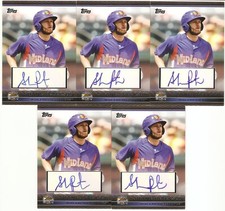 SHANE PETERSON ROOKIE AUTOGRAPH AUTO 2010 TOPPS PDA-SP MIDLAND ROCKHOUNDS