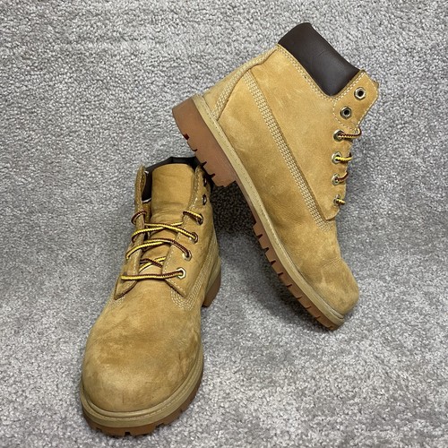 Timberland Classic Genuine Leather Wheat Boots Toddler Size 5M 12809 - Picture 2 of 10