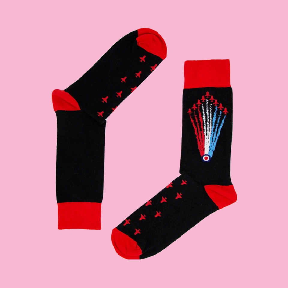 CITY OF CLOUDS NEU offiziell lizenzierte RAF Royal Airforce Socken - Smoke UK Größe 7-11