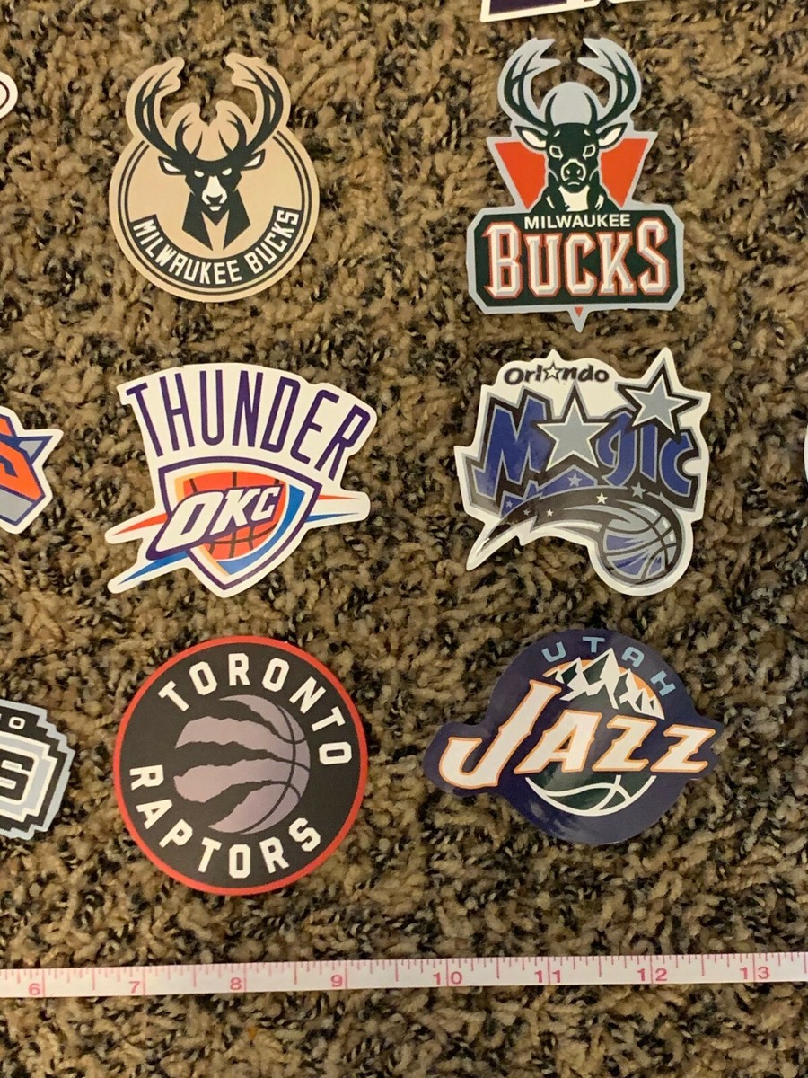 NBA Team Logo Stickers-- CHOOSE YOUR TEAM | eBay