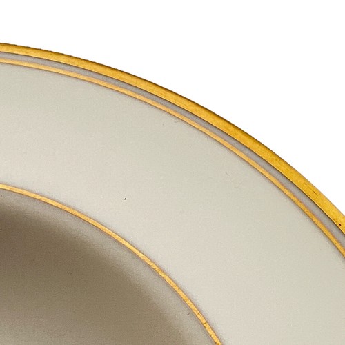 Franciscan Gold Band 301 Merced Rim Dessert Fruit Bowl 4Pc Set Ivory Gold Trim - Picture 6 of 10