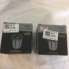 Lot of 2 Oil Filters 41085T Champion Made in USA 51085 PH253 PPL14670 PH16