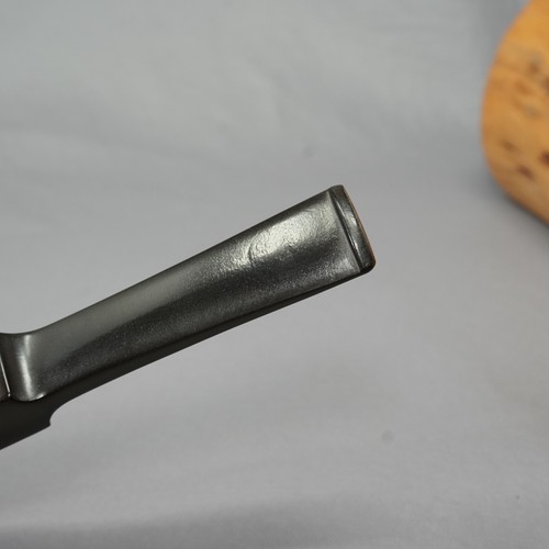 Gobi (Hobi?) Square Shank Smooth Billiard Sitter Estate Briar Tobacco Pipe - Picture 7 of 15