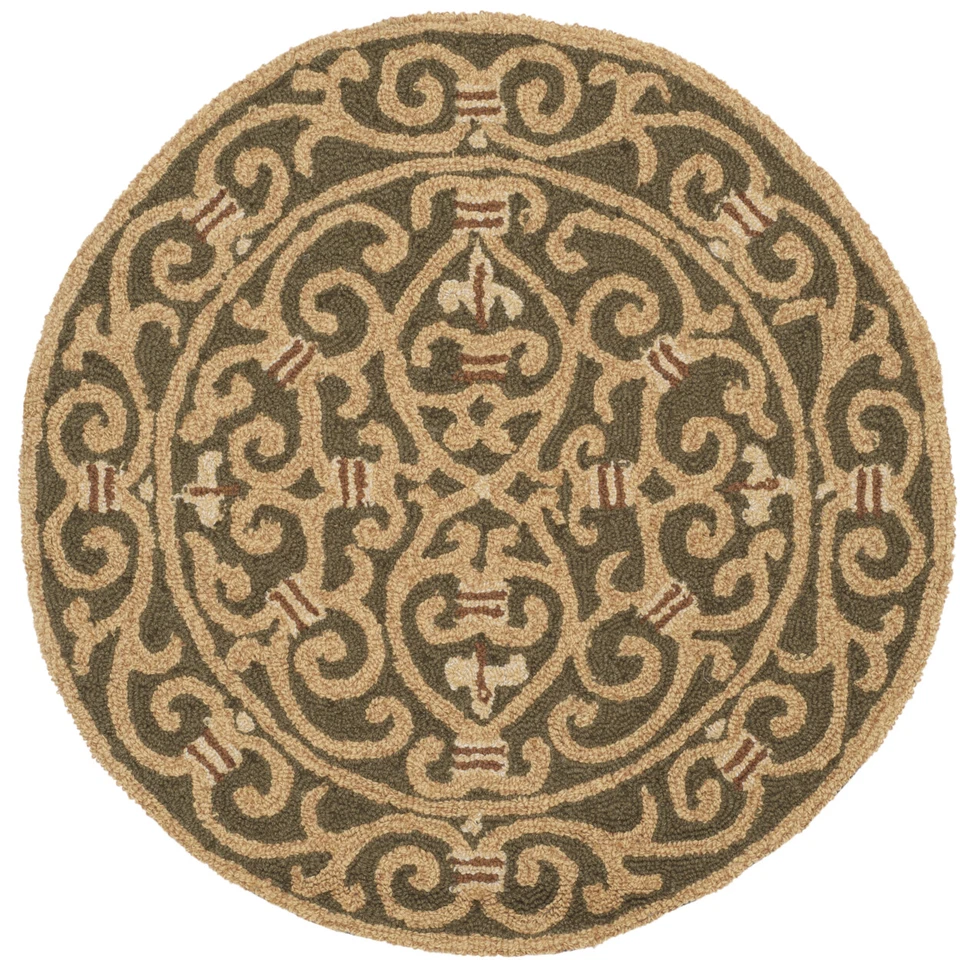 SAFAVIEH Chelsea HK11B Hand-hooked Light Green Rug - Image 4 of 4