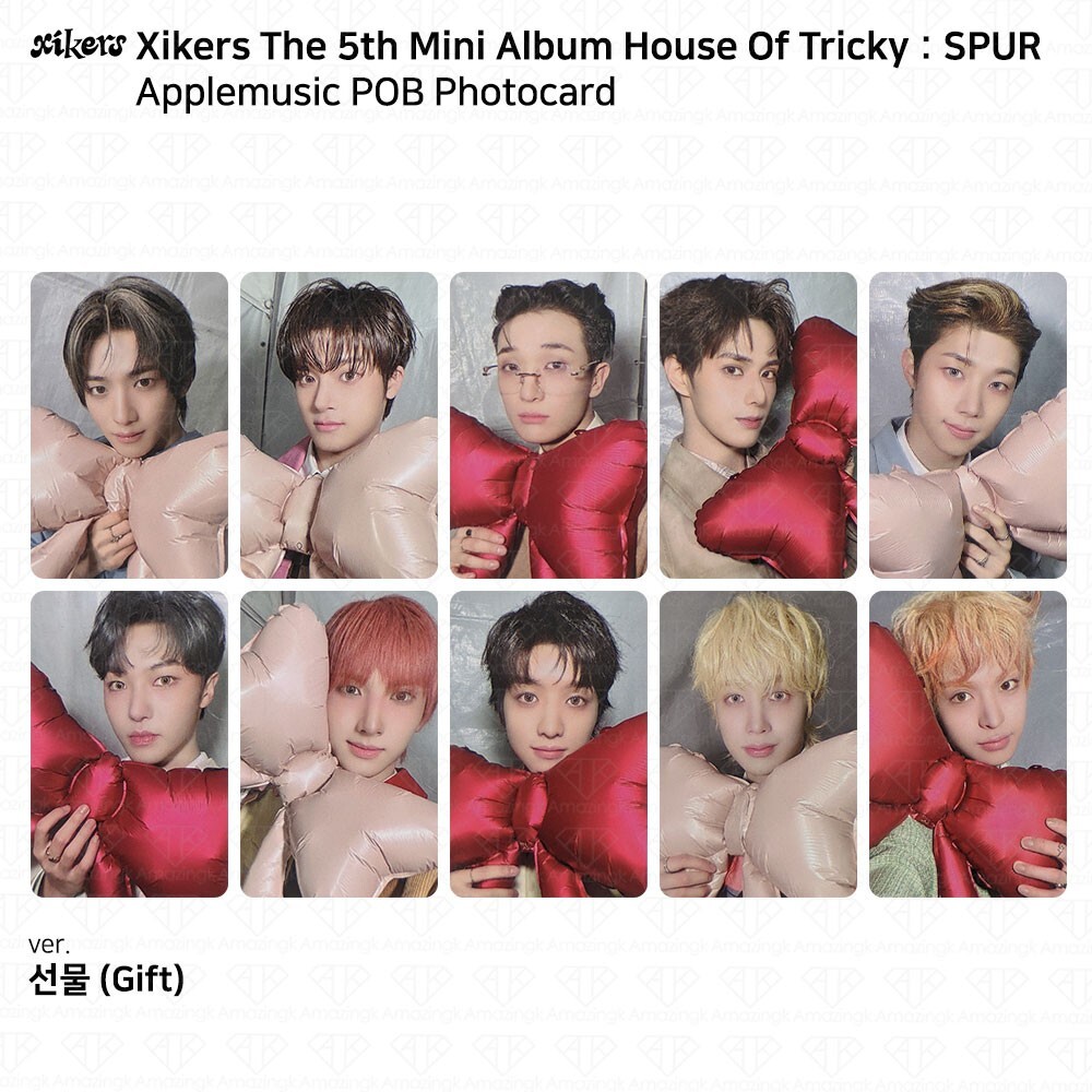 xikers APPLEMUSIC 対面 トレカ 全員セット Xikers The 5th Mini Album House Of Tricky: SPUR Applemusic POB