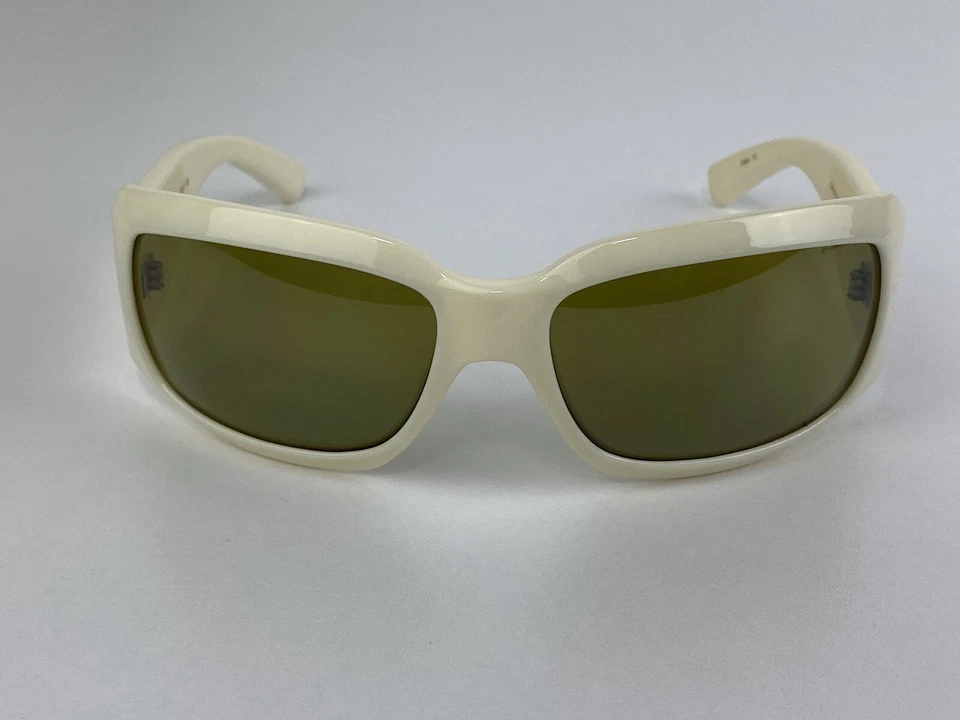 Callaway White Golf Sunglasses Green NEOX Lenses Rhinestones C410WH G - Image 3 of 4