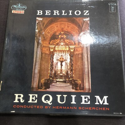 米Westminster WST201　ベルリオーズ レクイエム　シェルヘン Westminster WST 201 - Berlioz Requiem Scherchen Paris with Booklet
