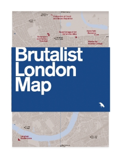 Henrietta Billings Brutalist London Map (Map)