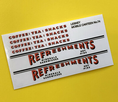 lesney mobile canteen no 74