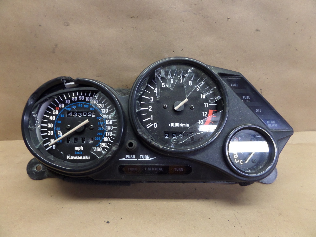 さうすページ EARLY KAWASAKI ZX GAUGE INSTRUMENT CLUSTER FOR PARTS | eBay