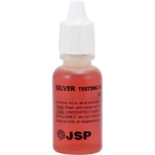 JSP JEWELRY TESTING SOLUTION SILVER 925 TEST SCRAP 1/2 fl oz. BOTTLE