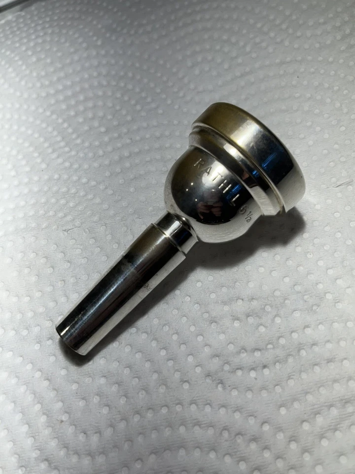 Boquilla de trombón Rath de gran diámetro L6 1/2 plateada  Foto 3 de 4