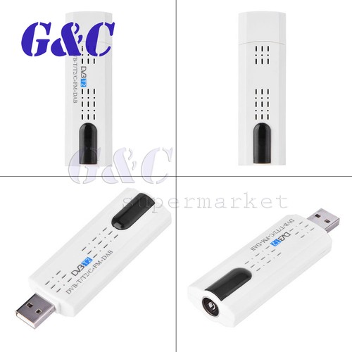 DVB-T2 Receiver Digital USB TV Stick HDTV Receiver With Aerial Remote Control - Picture 6 of 12