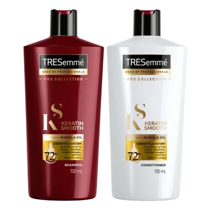 Keratin top smoothing shampoo