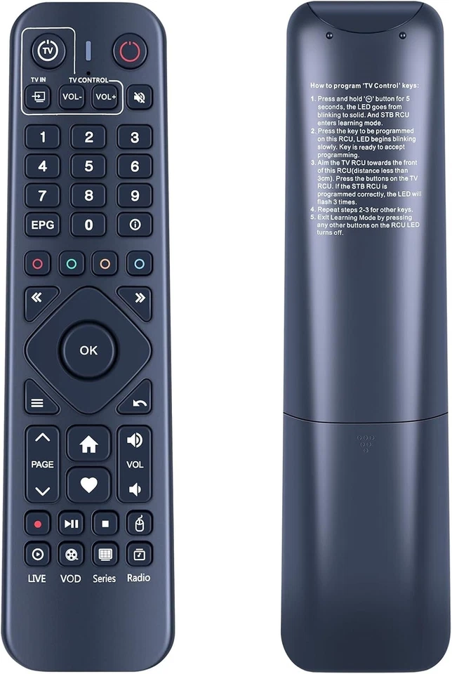 STAR BOX Télécommande Xsarius Pure 3 / Avant 3 / 3+ / Ultra Amiko A11 Series et A9