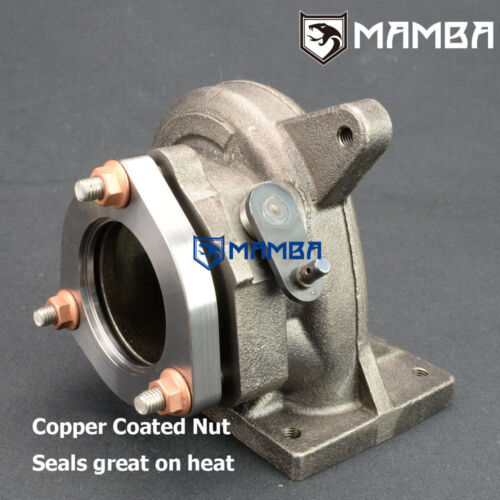 Turbo Outlet Flange Saab 9000 9-5 / TD04HL GT17/ Volvo 940 T5R / 2.25~2.5" Pipe - Picture 5 of 8
