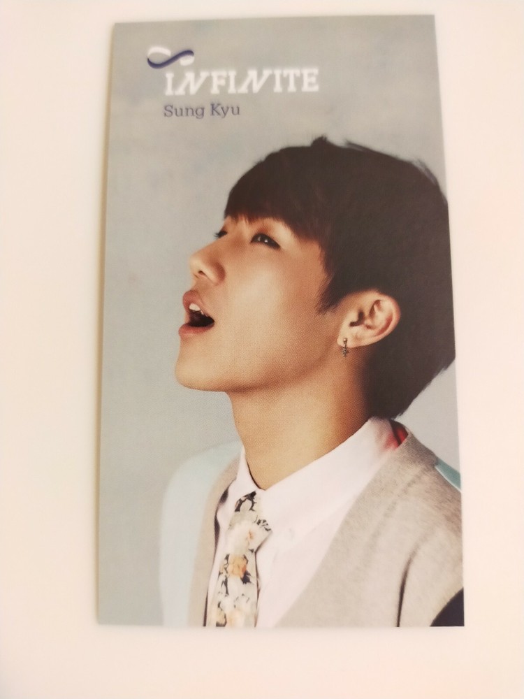 INFINITE Infinite KoiNiOchiruToki Photocard Japanese official Japan sung kyu