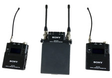 Sony Dwr-so1d 2-channel Digital Mic. Receiver + 2 X Sony Dwt-b01 Tx's Ch. 38 #1