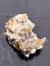 Hydrozinkit, Hemimorphit, Mina Ojuela, Mapimi, Durango, Mexiko