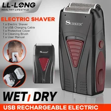 Hot Men Electric Rechargeable Shaver Trimmer Razor Hair Beard Shaving Machine US