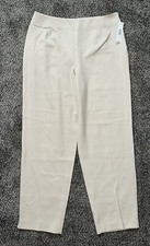 NWT New Women's Pursuits, Ltd. Beige Dress Pants Size 14