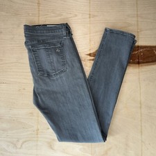 Women’s Rag & Bone Skinny Denim Gray Jeans USA Made Size 29x30