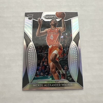 2019 PANINI PRIZM DRAFT PICKS SILVER #82 NICKEIL ALEXANDER-WALKER RC