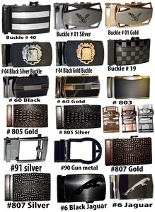 auto lock belt buckles only