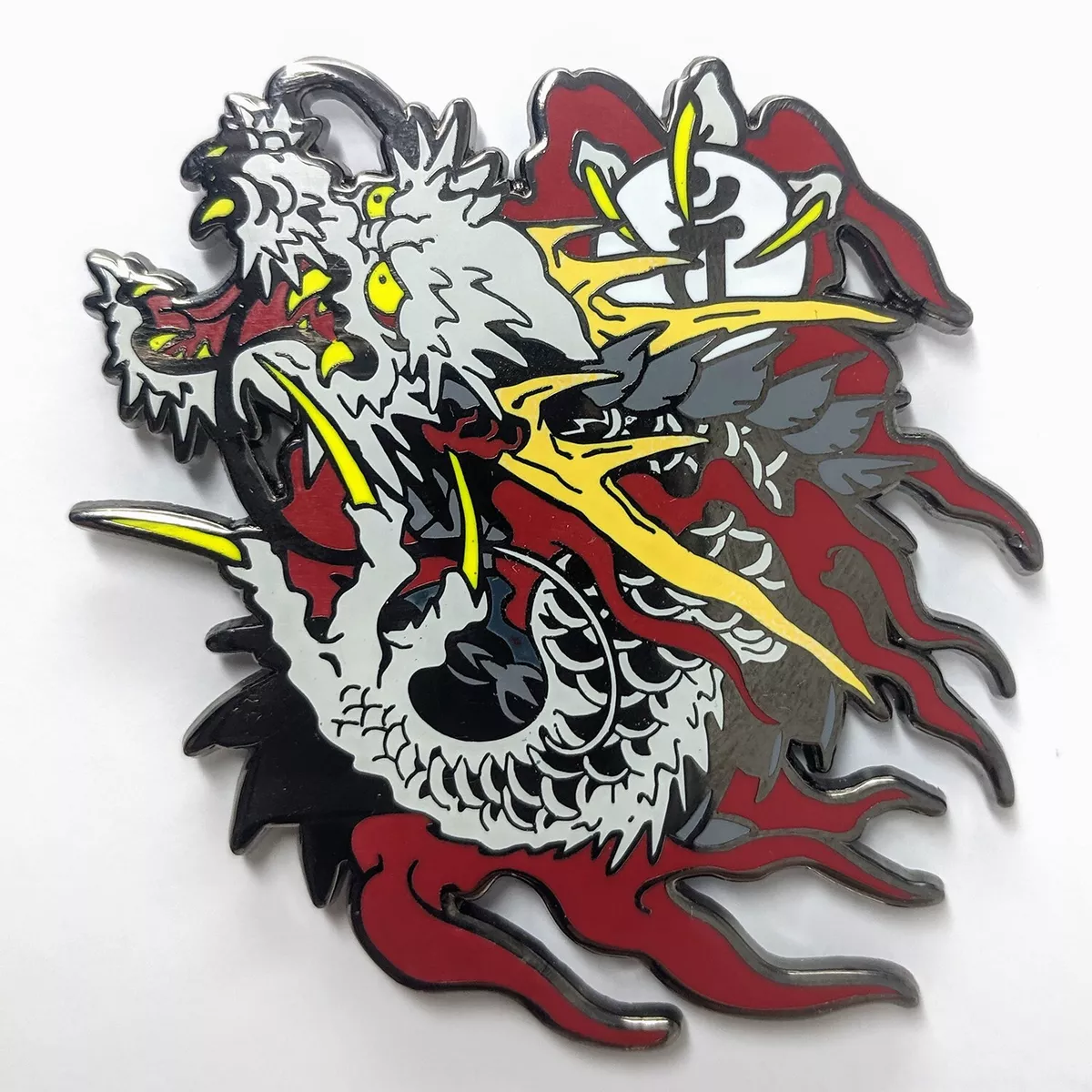 Yakuza Kiryu Kazuma Dragon Tattoo Enamel Pin Figure