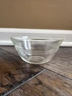 6 Vintage PYREX Custard Cups #445 Straight Edge 3 Rings 175 ml (DB)