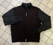 Loro Piana Grey Zip Sweater 100 Cashmere Size 48 Grey Brown