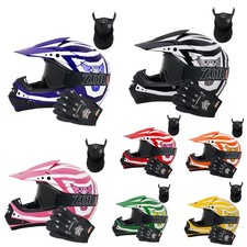 ZORAX ZOR-X17 Kids Motocross Pit Bike Helmets Goggles Gloves Balaclava Off Road