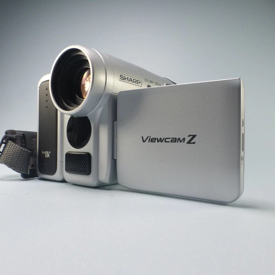 Sharp VL-Z1H Handheld MiniDV Camcorder Silver Tested - Image 2 of 4