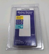 New Lutron MS-0PS6M2-DVR-WH Motion Sensor Swi...