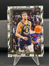 2025 Topps NBA Flagship - Tyrese Haliburton, #47 - Tip Off - Indiana Pacers