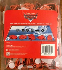 Cars Disney PIXAR 500 foam stickers - new 3B3
