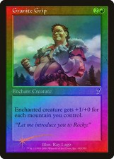 Agarre de granito LÁMINA 7ª edición PLD rojo común MAGIA COLECCIÓN TARJETA ABUGames