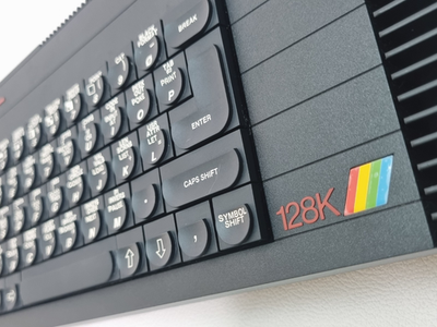 Vintage SINCLAIR ZX Spectrum 128K Toastrack Computer - For parts