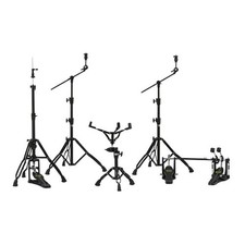 Mapex HP8005EB DP Armory 5 Piece Double Braced Hardware Pack Black Plated