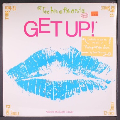 TECHNOTRONIC: get up! SBK 12'' Single 33 RPM Sealed
