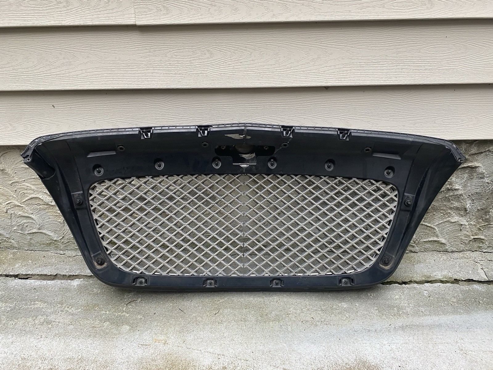 Front Hood Grille Grill Black OEM 03-09 Bentley Continental GT Flying Spur GTC