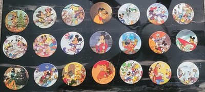 Disney Mickey Mouse POG Set (21 Caps)  Vintage 90s Disney Milk Caps 2 Available 